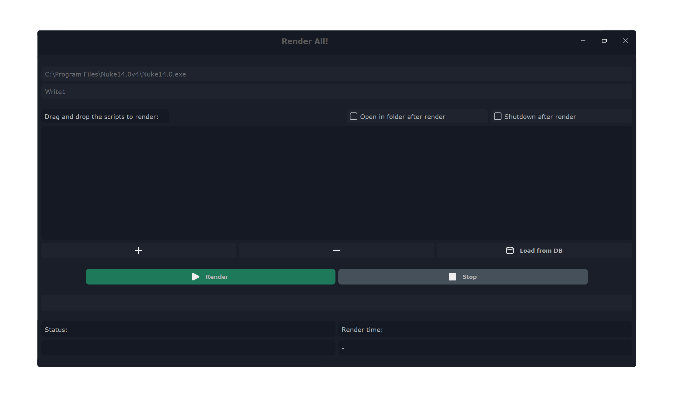 Render All! - Open Source Desktop App for Local Rendering